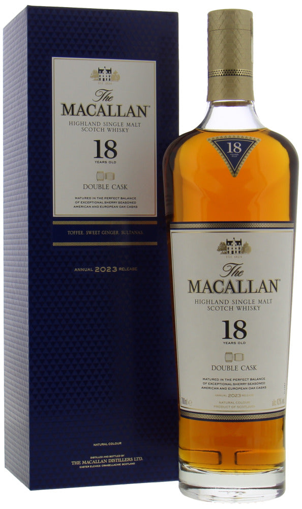 The Macallan Double Cask 18 Years Old (2023) 0,7ltr